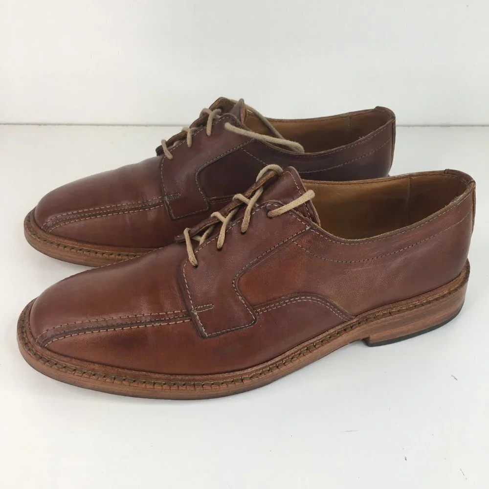 Allen Edmonds Hillcrest Bicycle Toe Leather Oxford Size 7